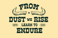 Ankara Trave - Vintage Display Typeface Font Product Image 4