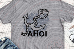 Anchor cutting file SVG DXF Product Image 5