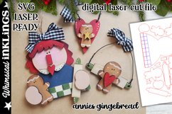 Sweet Gingerbread SVG Bundle For Laser Cutting Product Image 2