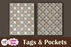 Leonardo Da Vinci Tags &amp; Pockets Junk Journal Kit Letter Product Image 6