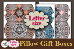 Silver Mandala Pillow Box Template Kit Vol.2 Letter Product Image 1