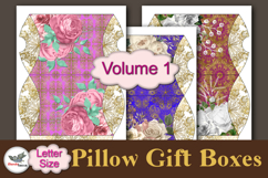 Floral Pillow Gift Box Printable Letter Template Vol 1 Product Image 2