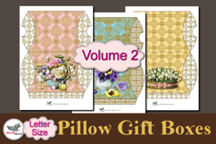 Floral Pillow Gift Box Printable Letter Template Vol 2 Product Image 2