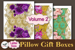 Floral Pillow Gift Box Printable Letter Template Vol 2 Product Image 2