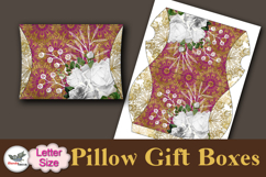 Floral Pillow Gift Box Printable Letter Template Vol 1 Product Image 3