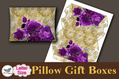 Floral Pillow Gift Box Printable Letter Template Vol 2 Product Image 5