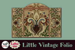 Little Brown Folio Junk Journal Kit Letter Printable Product Image 5