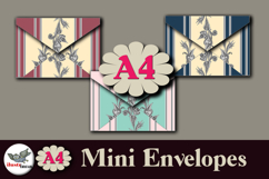 Vintage Mini Envelopes Printable Kit for Junk Journals Product Image 1