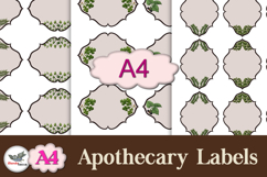Vintage Botanical Apothecary Labels Printable Kit Product Image 1