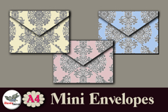 Baroque Mini Envelopes Kit for Junk Journals A4 Product Image 2