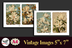 White Magnolia Botanical 5x7 Printable Journal Kit Product Image 2