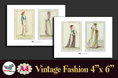Vintage French Fashion Images 4x6 Printable Set Vol.1 Product Image 2
