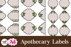 Vintage Botanical Apothecary Labels Printable Kit Product Image 2
