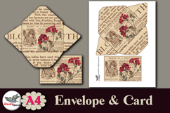 Vintage Envelope and Card Printable Kit for Junk Journals Product Image 2