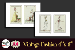 Vintage French Fashion Images 4x6 Printable Vol.2 Product Image 2