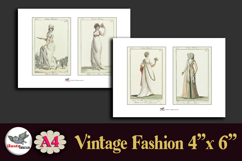 Vintage French Fashion Images 4x6 Printable Vol.2 Product Image 3