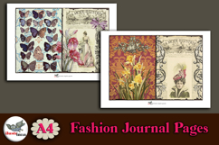 La Mode Illustrée Paris A4 Ephemera Journal Pages Product Image 3