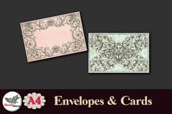 Pastel Baroque Cards &amp; Envelopes Printable Kit Product Image 4
