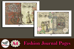 La Mode Illustrée Paris A4 Ephemera Journal Pages Product Image 4