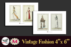 Vintage French Fashion Images 4x6 Printable Vol.2 Product Image 4