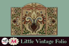Little Brown Folio Junk Journal Kit A4 Printable Product Image 4