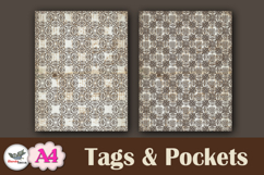 Leonardo Da Vinci Tags &amp; Pockets Junk Journal Kit A4 Product Image 6