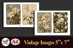 White Magnolia Botanical 5x7 Printable Journal Kit Product Image 5