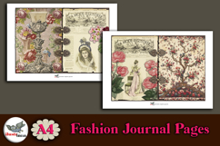La Mode Illustrée Paris A4 Ephemera Journal Pages Product Image 5
