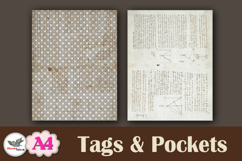 Leonardo Da Vinci Tags &amp; Pockets Junk Journal Kit A4 Product Image 7