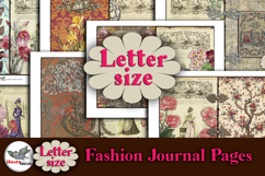 La Mode Illustrée Paris Letter Size Ephemera Pages Product Image 1