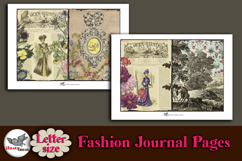 La Mode Illustrée Paris Letter Size Ephemera Pages Product Image 2