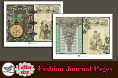 La Mode Illustrée Paris Letter Size Journal Pages Product Image 3