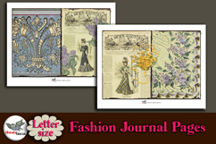 La Mode Illustrée Paris Letter Size Journal Pages Product Image 4