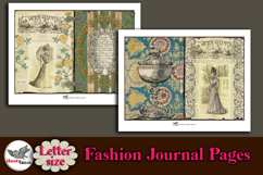 La Mode Illustrée Paris Letter Size Journal Pages Product Image 5