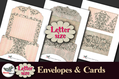 Vintage Baroque Cards &amp; Envelopes Letter Kit Product Image 1