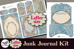 Winter Garden Junk Journal Kit Letter Size Set Product Image 1