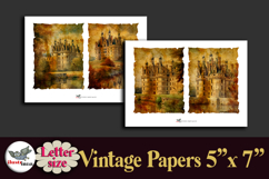 Vintage French Chateaux Papers Printable Letter Kit Product Image 2