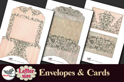 Vintage Baroque Cards &amp; Envelopes Letter Kit Product Image 2