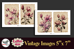 Vintage Magnolia 5x7 Printable Journal Kit Letter Product Image 2