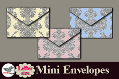 Baroque Mini Envelopes Printable Kit Letter Size Product Image 2