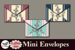 Vintage Mini Envelopes Printable Kit Letter Size Product Image 2