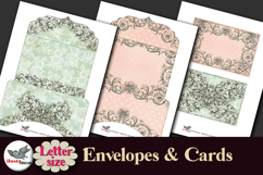 Pastel Baroque Cards &amp; Envelopes Printable Kit Product Image 2
