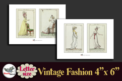 Vintage French Fashion Images 4x6 Printable Vol.2 Product Image 2