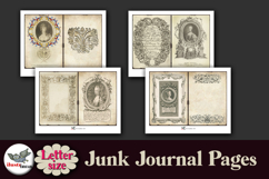 Marie Antoinette Junk Journal Pages Kit Letter Size Product Image 3
