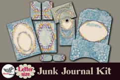 Winter Garden Junk Journal Kit Letter Size Set Product Image 3