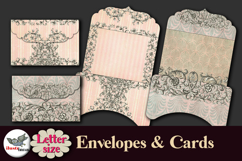 Vintage Baroque Cards &amp; Envelopes Letter Kit Product Image 3