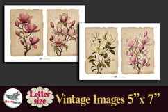 Vintage Magnolia 5x7 Printable Journal Kit Letter Product Image 3