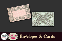 Pastel Baroque Cards &amp; Envelopes Printable Kit Product Image 4