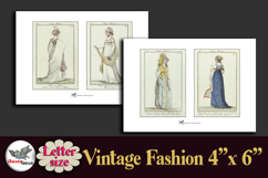 Vintage French Fashion Images 4x6 Printable Vol.1 Product Image 4
