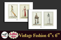 Vintage French Fashion Images 4x6 Printable Vol.2 Product Image 4